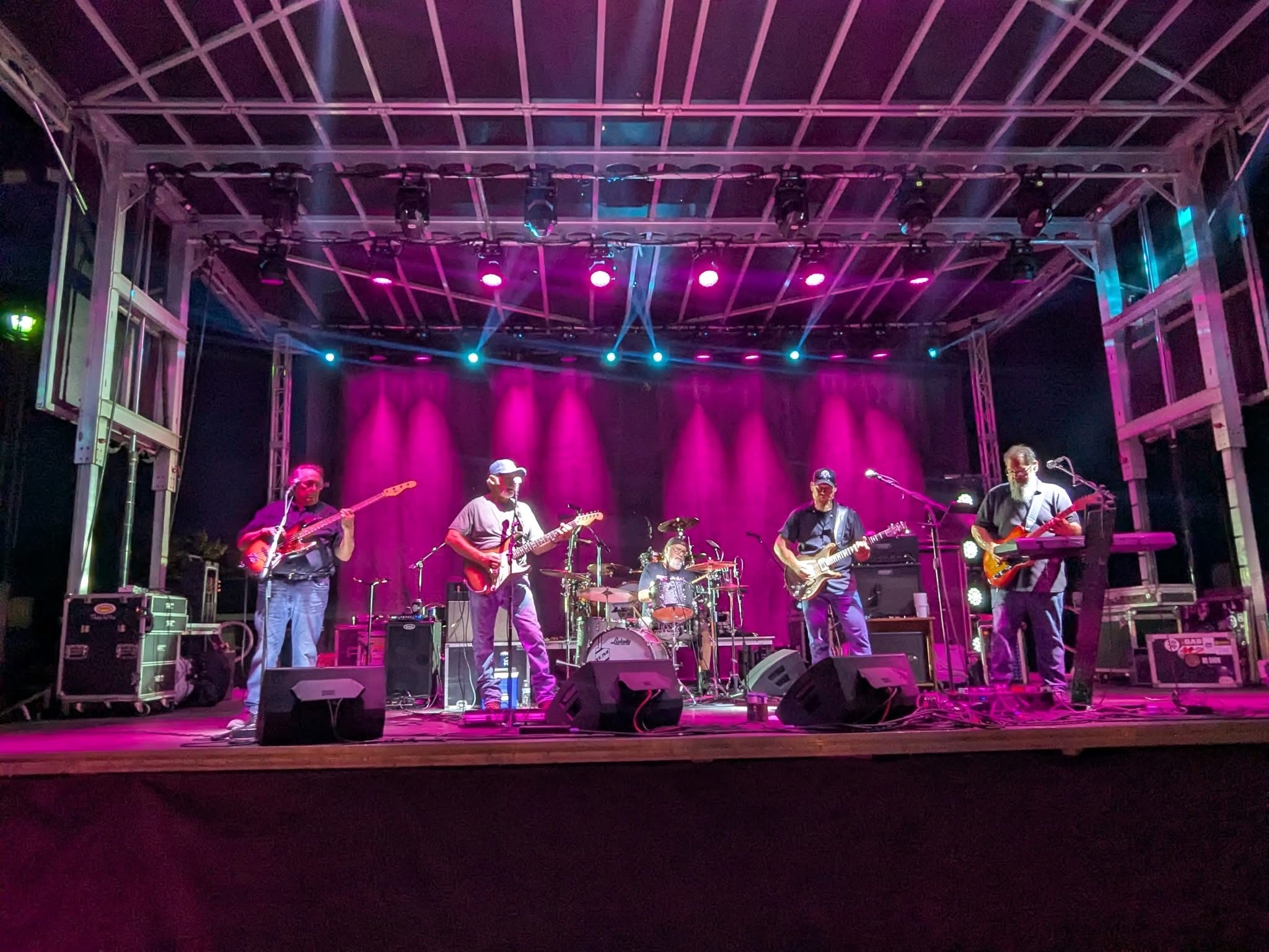 Live music onstage at St. Peter Prairie Days